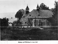 Klášter při likvidaci v roce 1965
